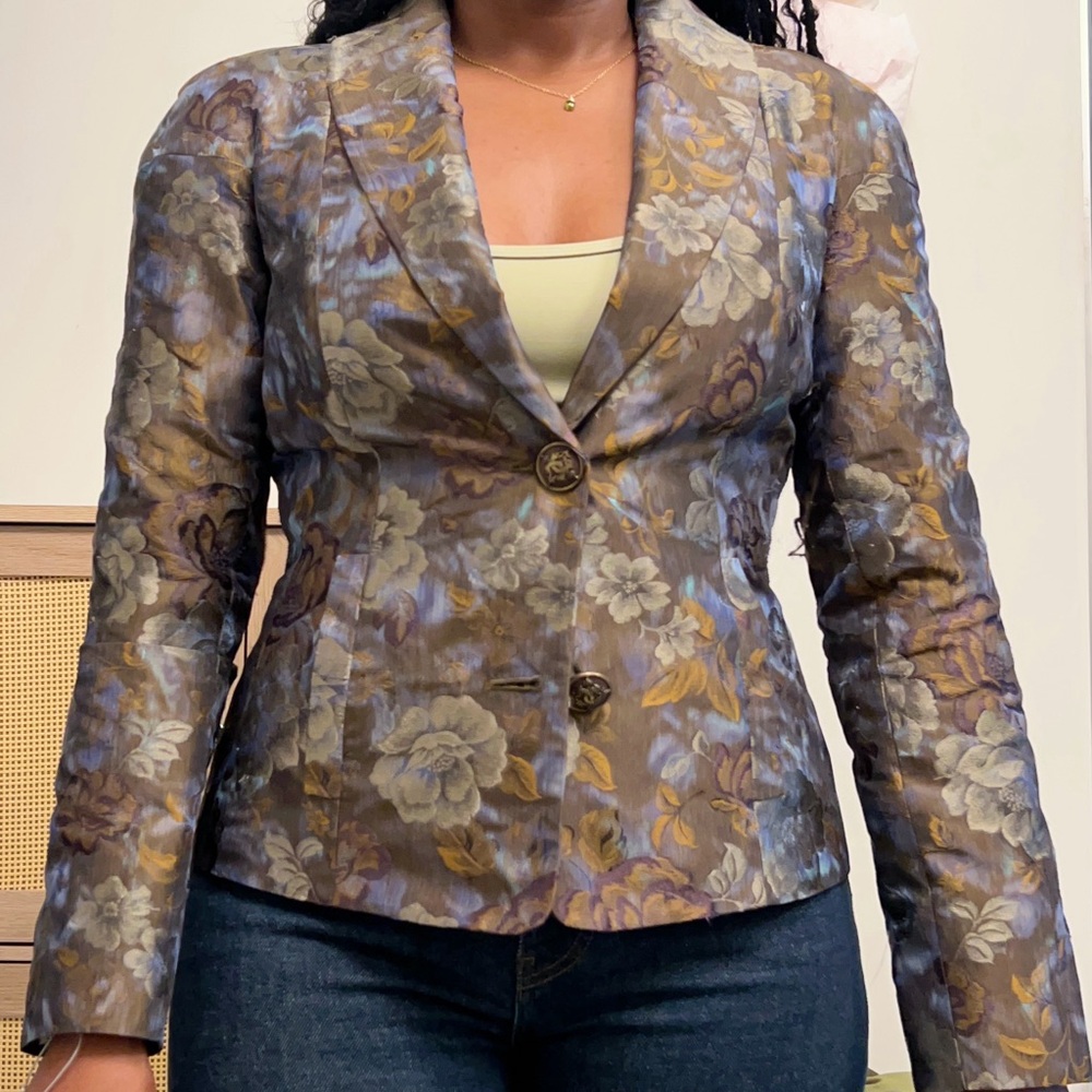 Vintage Etro Milano Floral Blazer🧥